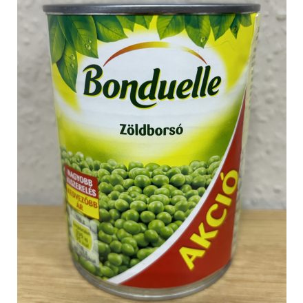 Bonduelle zöldborsó 360gr maxi