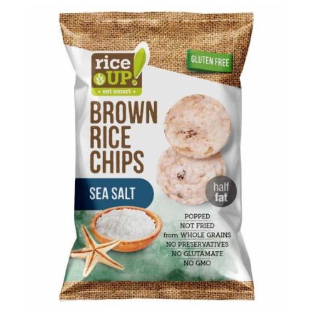 Rice Up Barnarizs Chips 60g Tengeri Sós