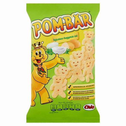 PomBar Chips 50g Tejszínes-Hagymás