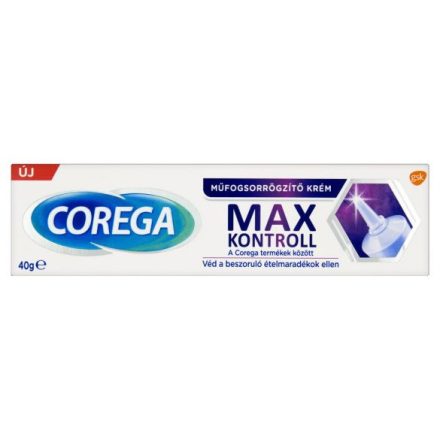 Corega Max Kontrol műfogrögzítő krém 40g