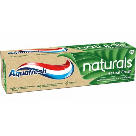 Aquafresh Naturals Fogkrém Herbal 75ml