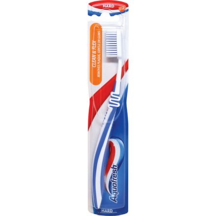 Aquafresh Fogkefe Clean&Flex Hard