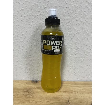 PowerAde 500 ml Golden Mango Visszaváltható Flakonban