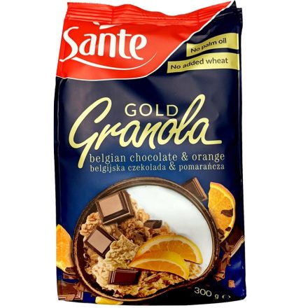 Sante Granola Gold Csokis-Narancsos 300g