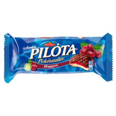 Pilóta meggyes piskóta tallér 147g