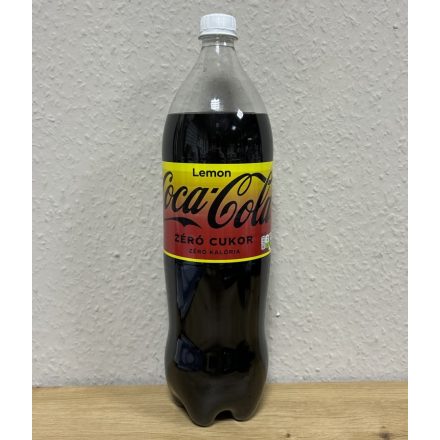 Coca Cola 1,75 l Zero Lemon Visszaváltható Flakonban