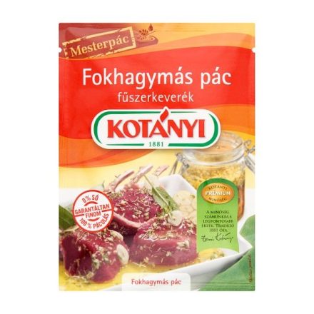 Kotányi Fokhagymás grillpác füszerkeverék 30g