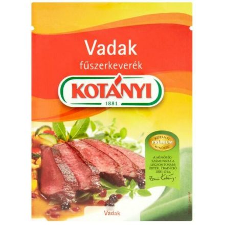 Kotányi Vadak fűszerkeverék 20g