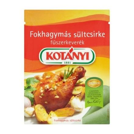 Kotányi Fokhagymás sültcsirke fűszerkeverék 30g