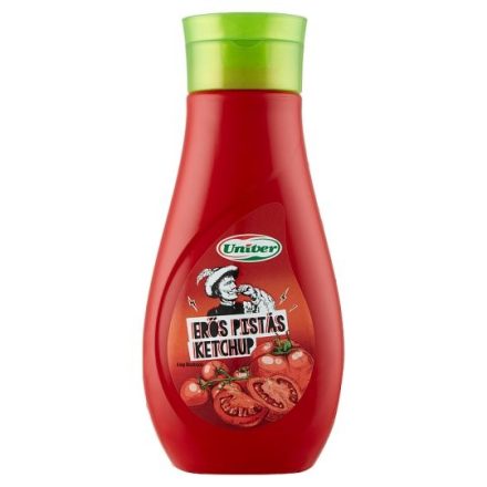 Univer  Ketchup Erős Pista 470g