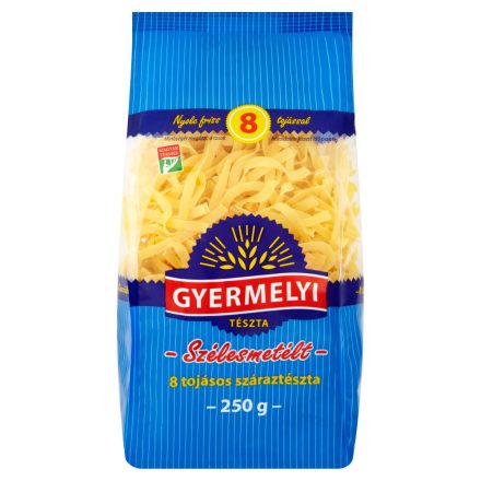 Gyermelyi 250g 8 Tojásos Szélesmetélt