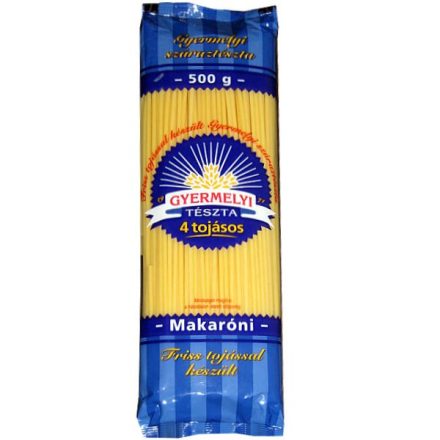 Gyermelyi 500g 4 Tojásos Makaróni