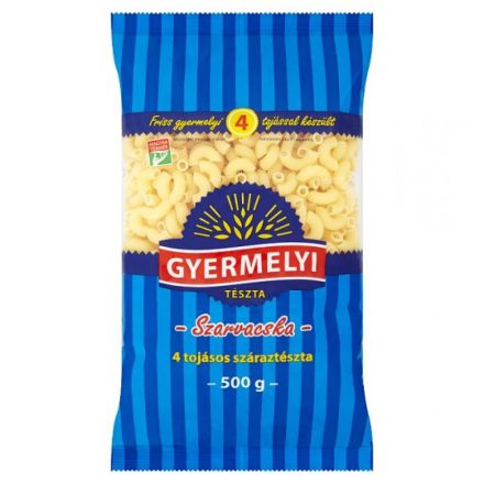 Gyermelyi 500g 4 Tojásos Szarvacska