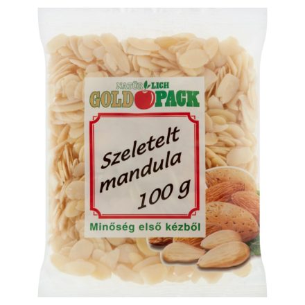 Gold Pack Szeletelt mandula 100g