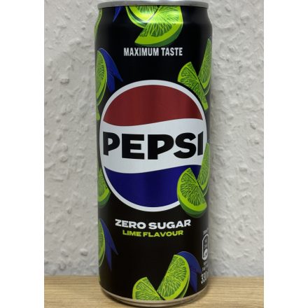 Pepsi Zero Lime 330ml Visszaváltható üvegben