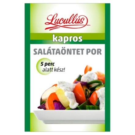 Salátaöntet kapros 12 gr Lucullus