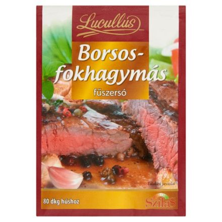 Lucullus borsos-fokhagymás fűszersó 28gr