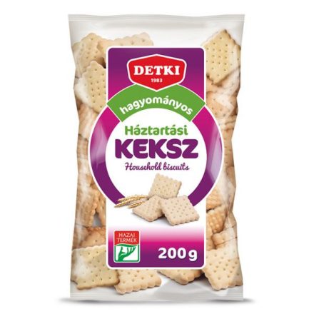 Detki Hagyományos Háztartási keksz 200gr