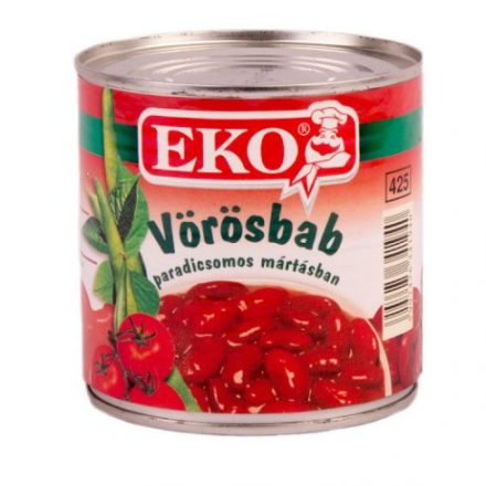 Eko Vörösbab 420gr Paradicsom márt.