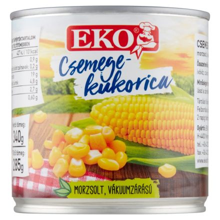 Eko csemegekukorica tpz. 340 gr