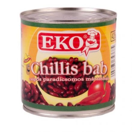 Eko Chilis Bab 400gr Csípős-Paradicsomos