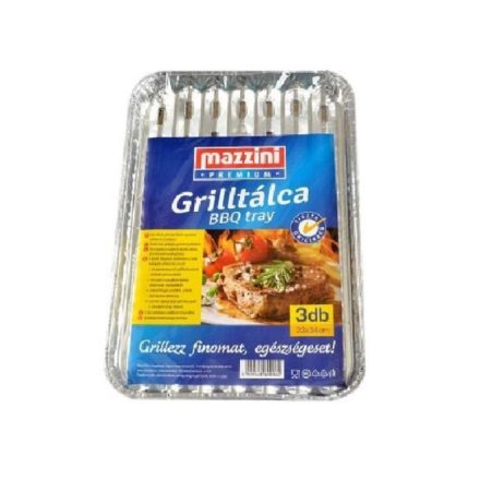 Mazzini Grilltálca 3db 23x34cm