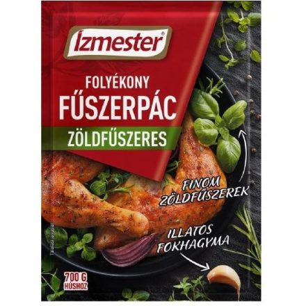 Ízmester Folyékony Fűszerpác 80ml Zöldfű