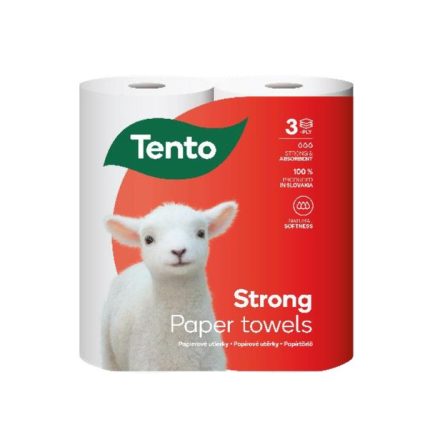 Tento kéztörlő extra strong 3 rét. 2 te