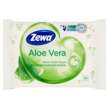 Zewa Nedves Törlőkendő 42db Aloe Vera