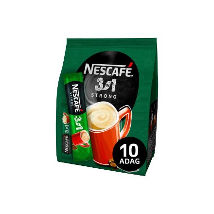 Nescafe 3 in 1 strong 10 x 17 gr