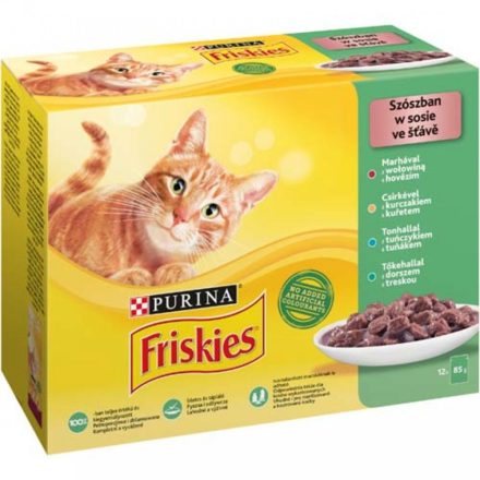 Friskies Macskaeledel Alutasakos 12*85g