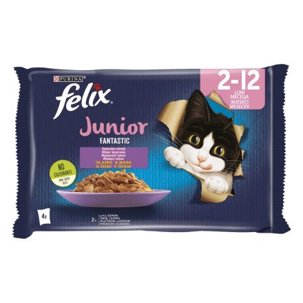 Felix Macskaeledel Húsos 4*85g