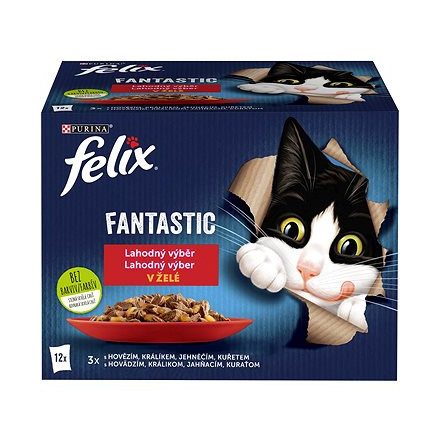 Felix Macskaeledel  házias válogatás 12x85g  