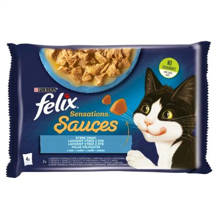 Félix macskaeledel halas 4*85g