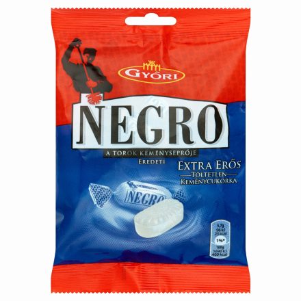 Negro Cukorka 79g Extra Erős