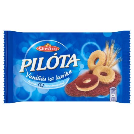 Pilóta vaniliás karika 150 gr tej