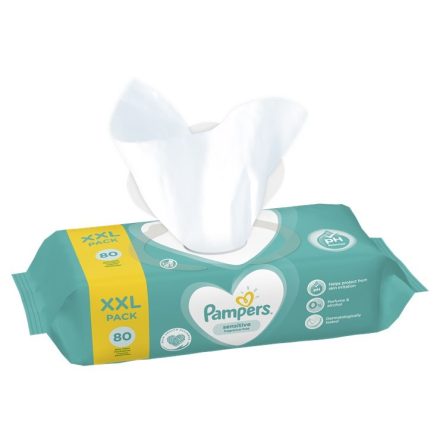 Pampers Popsitörlő 80db-os Sensitive