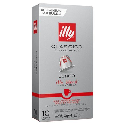 Illy Kapszula 10db Lungo Classico 57gr