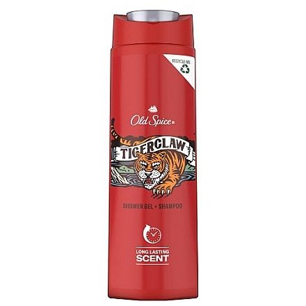 Old Spice 400ml tusfürdő tigerclaw