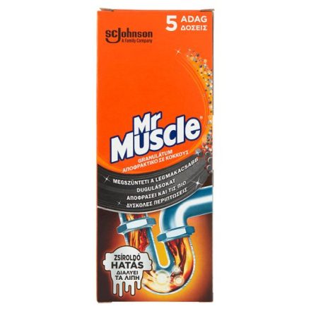 Mr Muscle lefolyótisztító granulátum 250g