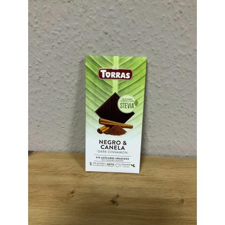 Torras Csoki 125gr Stevia Fahéjas