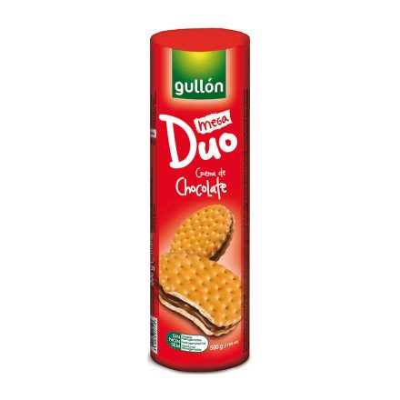 Gullon Mega Duo Szendvicskeksz 500g