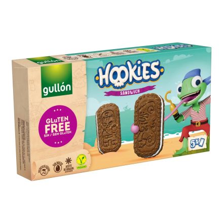 Gullon Hookies Szend. keksz crema 230g