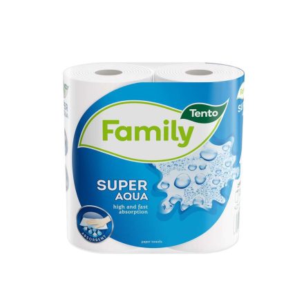 Tento Kéztörlő Family Super Aqua 2 rétegű