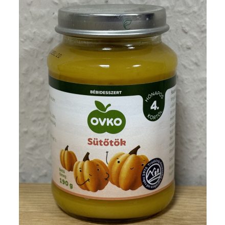 Ovko Sütőtök 190g 4hó