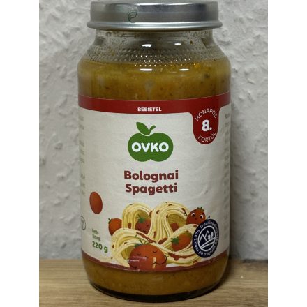 Ovko Bolognai Spagetti 220g 8hó