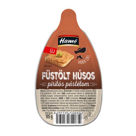 Hame füstölt husos pástétom 105gr