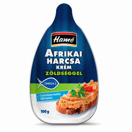 Hamé Afrikai Harcsa Pástétom 100g Zöldséggel