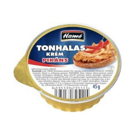 Hamé Tonhalaskrém Pikáns 45g