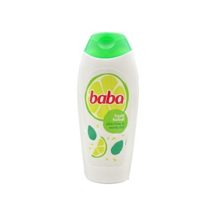 Baba Tusfürdő 400ml  Zöldcitrom és Menta